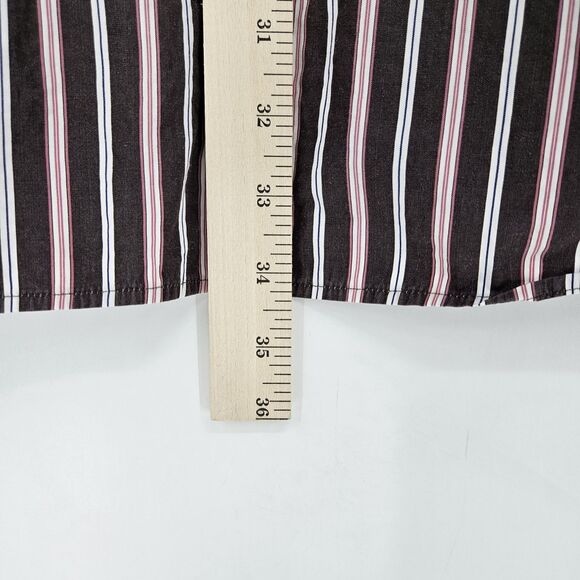 Peter Millar Shirt Mens XXL Button Up Long Sleeve Preppy Striped Casual Colorful - Picture 6 of 10
